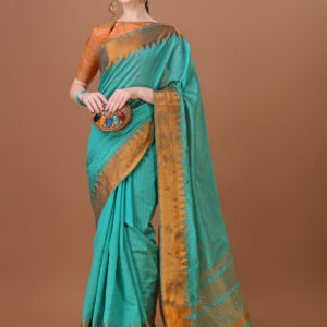 woman-blue-orange-saree-with-word-saree-left